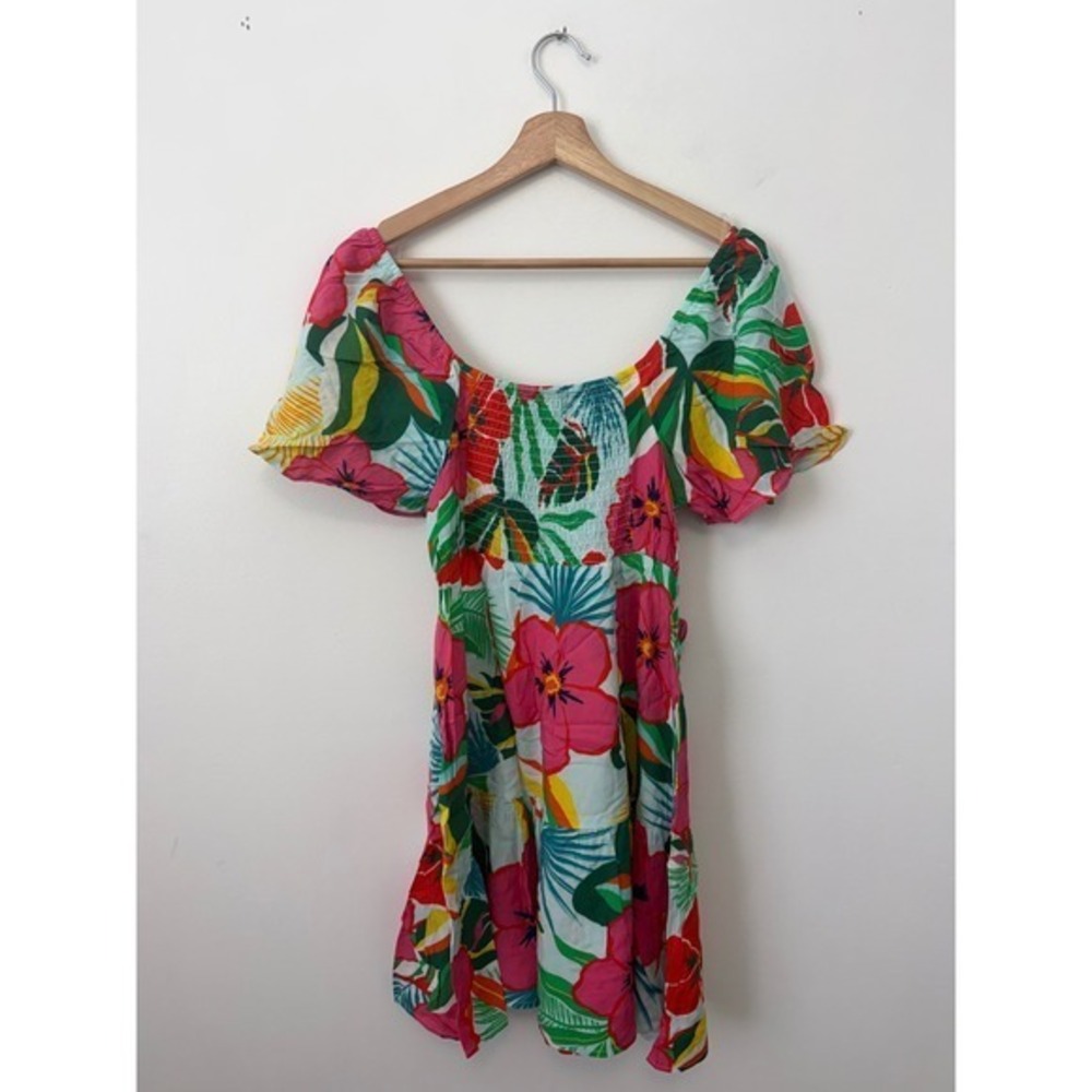 Fusionista Floral Mini Dress with Cut-Outs – Size Medium – NWT – Women's - Picture 6 of 6